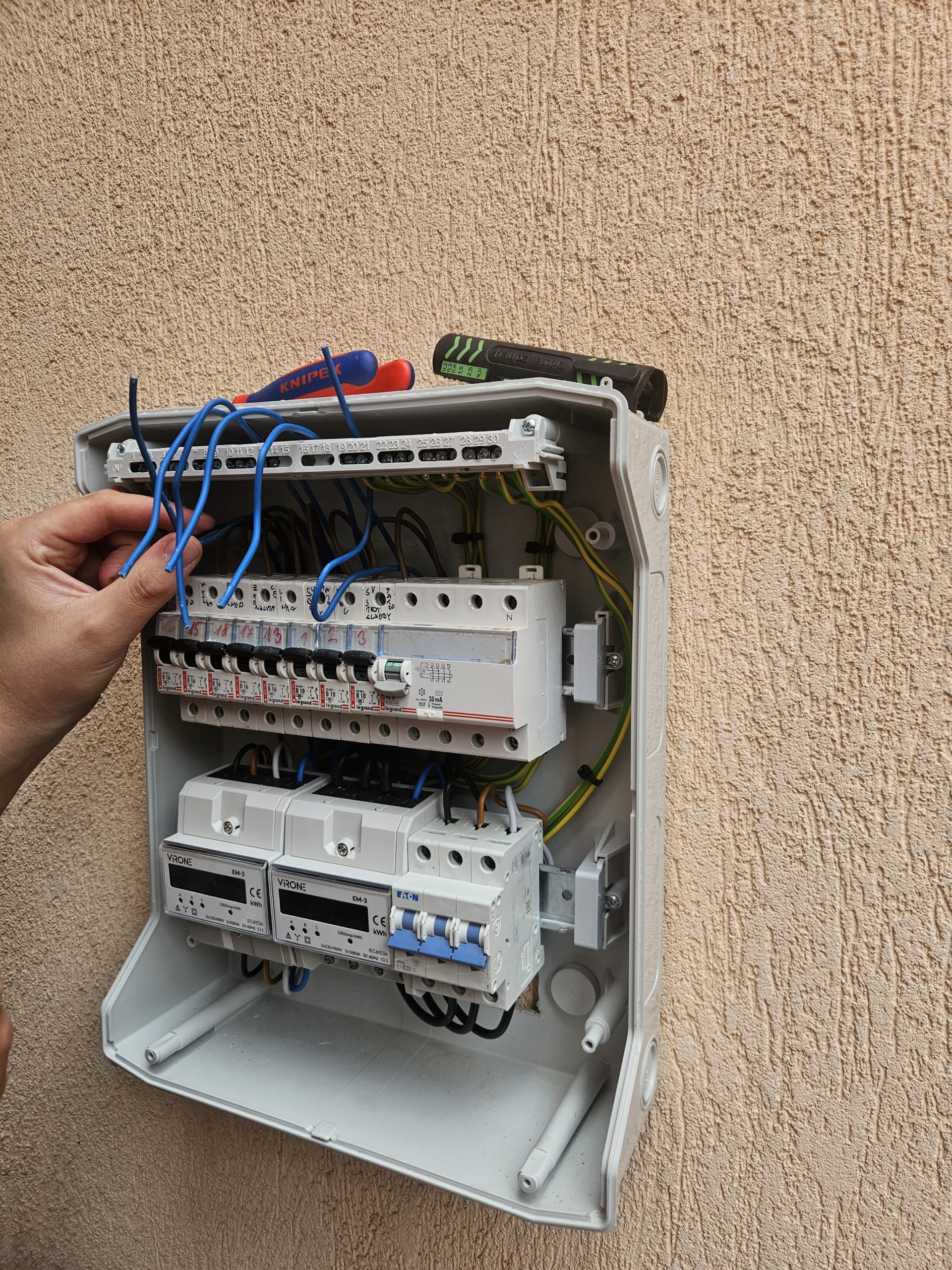 Instalace rozavděče